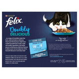 Felix Doubly Delicious Ocean Recipes Wet Cat Food    12 x 100g