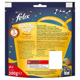 Felix Goody Bag Original Chicken Liver and Turkey Cat Treats   200g