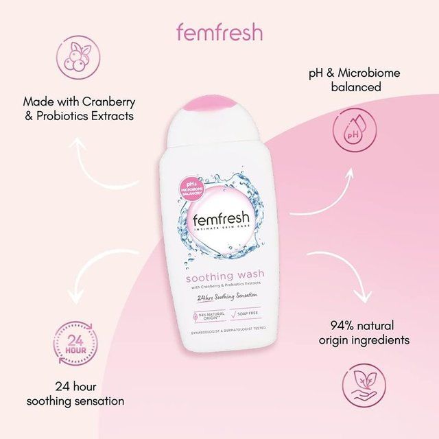 Femfresh Soothing Wash   250ml