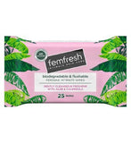 Femfresh wipes 25s