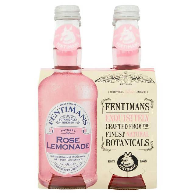 Fentimans Natural Rose Lemonade 4x275ml