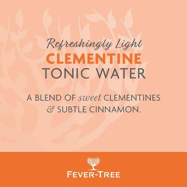 Fever-Tree Clementine &amp;amp; Cinnamon Tonic Cans