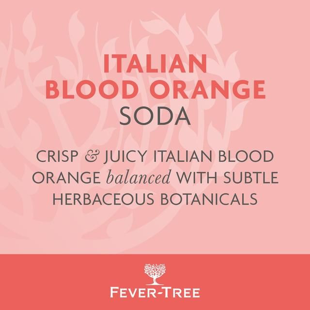 Fever-Tree Italian Blood Orange Soda   500ml