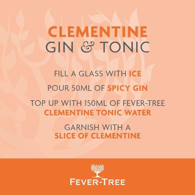 Fever-Tree Light Clementine Tonic Water