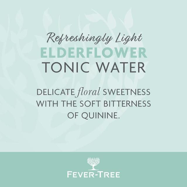 Fever-Tree Light Elderflower Tonic   500ml