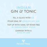 Fever-Tree Light Indian Tonic Water Cans   15 x 150ml