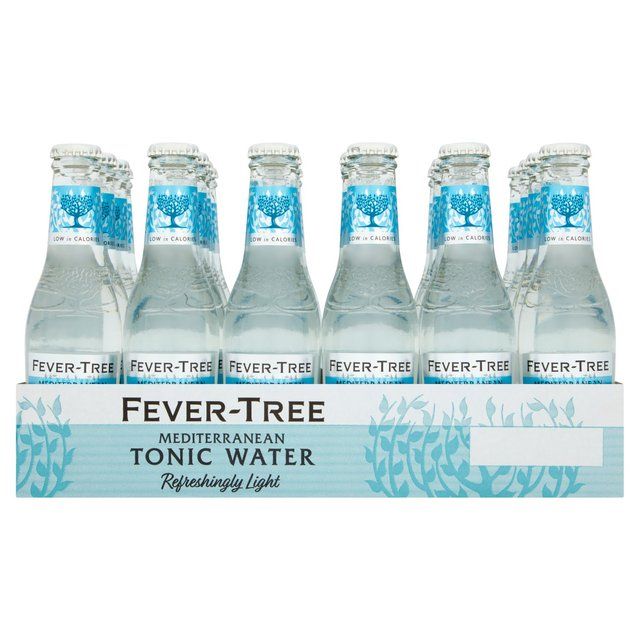 Fever-Tree Light Mediterranean Tonic Water   24 x 200ml