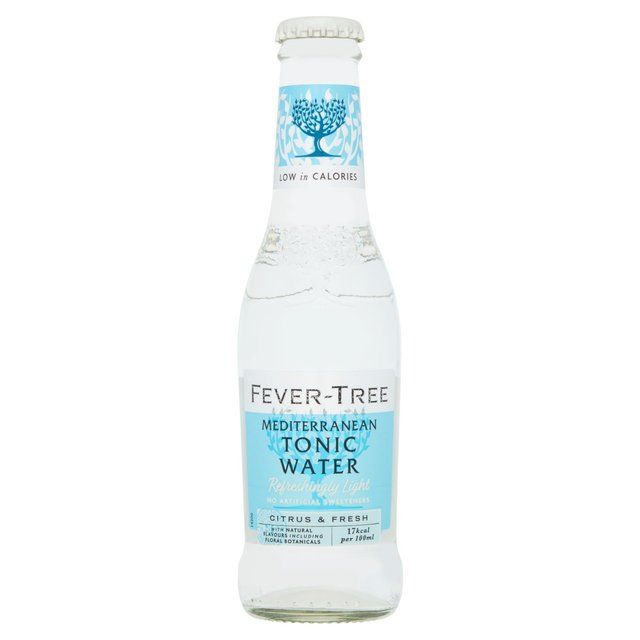 Fever-Tree Light Mediterranean Tonic Water   24 x 200ml