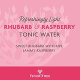 Fever-Tree Light Rhubarb &amp;amp; Raspberry Tonic    500ml