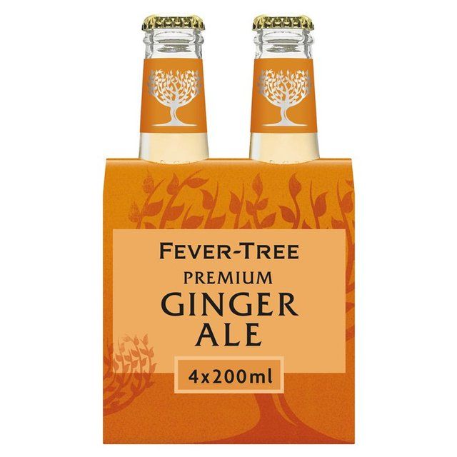 Fever-Tree Premium Ginger Ale   4 x 200ml