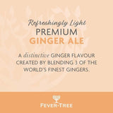 Fever-Tree Refreshingly Light Ginger Ale Cans   8 x 150ml