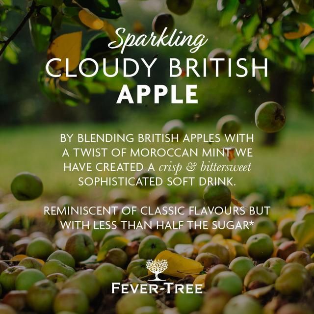 Fever-Tree Sparkling Cloudy British Apple   500ml