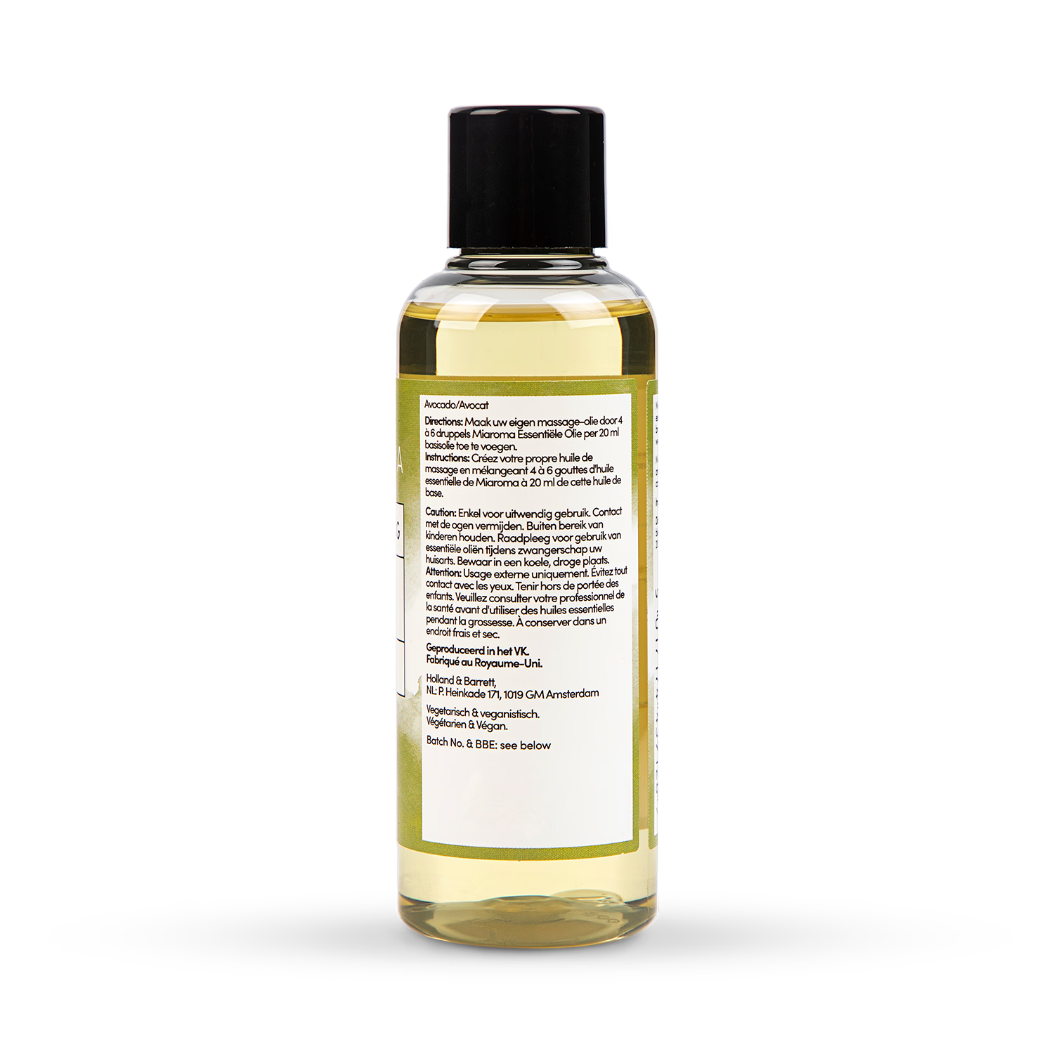 Miaroma Avocado Base Oil 100ml, imported from the UK