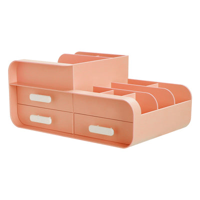 Superdrug Livingandhome Multifunctional Desk Organizer - Pink- Buy online at McGrocer