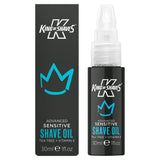 King of Shaves Refillable Sensitive Advanced Shave Oil 30ml skincare Sainsburys   