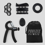 Phoenix Fitness 5-piece hand grip set - British product