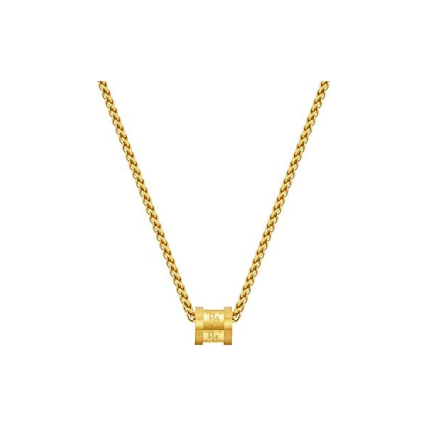 Police gold mens necklace (British brand)