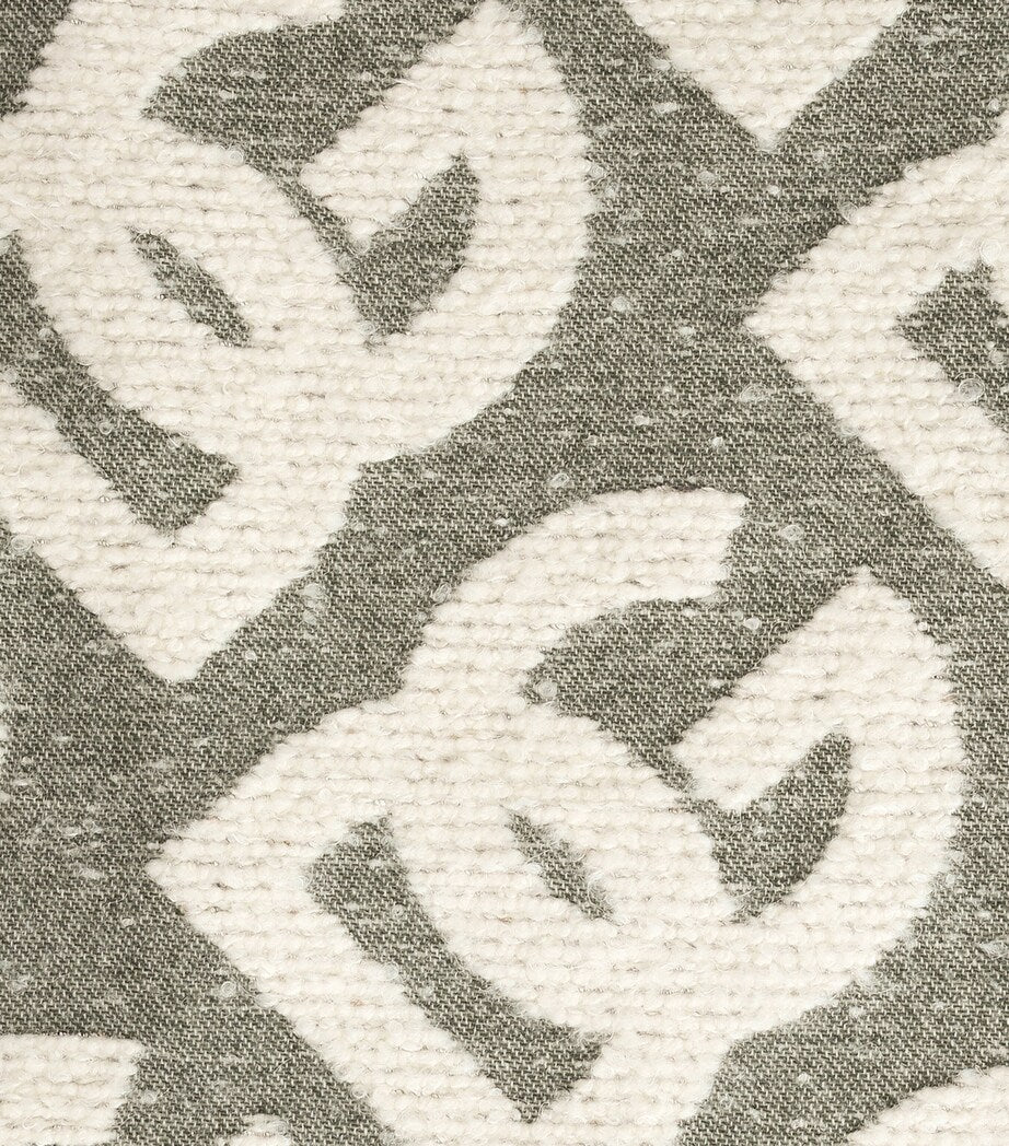 Dolce&Gabbana Wool-Cashmere-Silk Logo Throw 140cm x 180cm - British product
