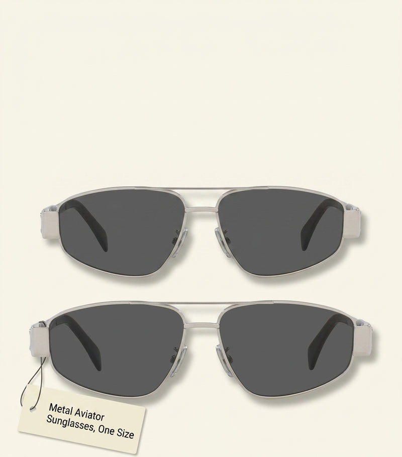Celine metal pilot sunglasses, imported from the UK