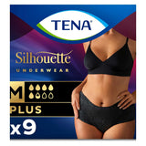 TENA Silhouette Plus Black High Waist Pants Medium - 9 pack GOODS Boots   