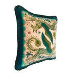 Emma J Shipley Velvet Lynx cushion 46cm x 46cm - British product