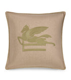 Etro wool-blend embroidered Ribot cushion 45cm x 45cm - British product