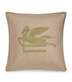 Etro wool-blend embroidered Ribot cushion 45cm x 45cm - British product