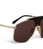 Alaïa metal aviator mask sunglasses, UK version
