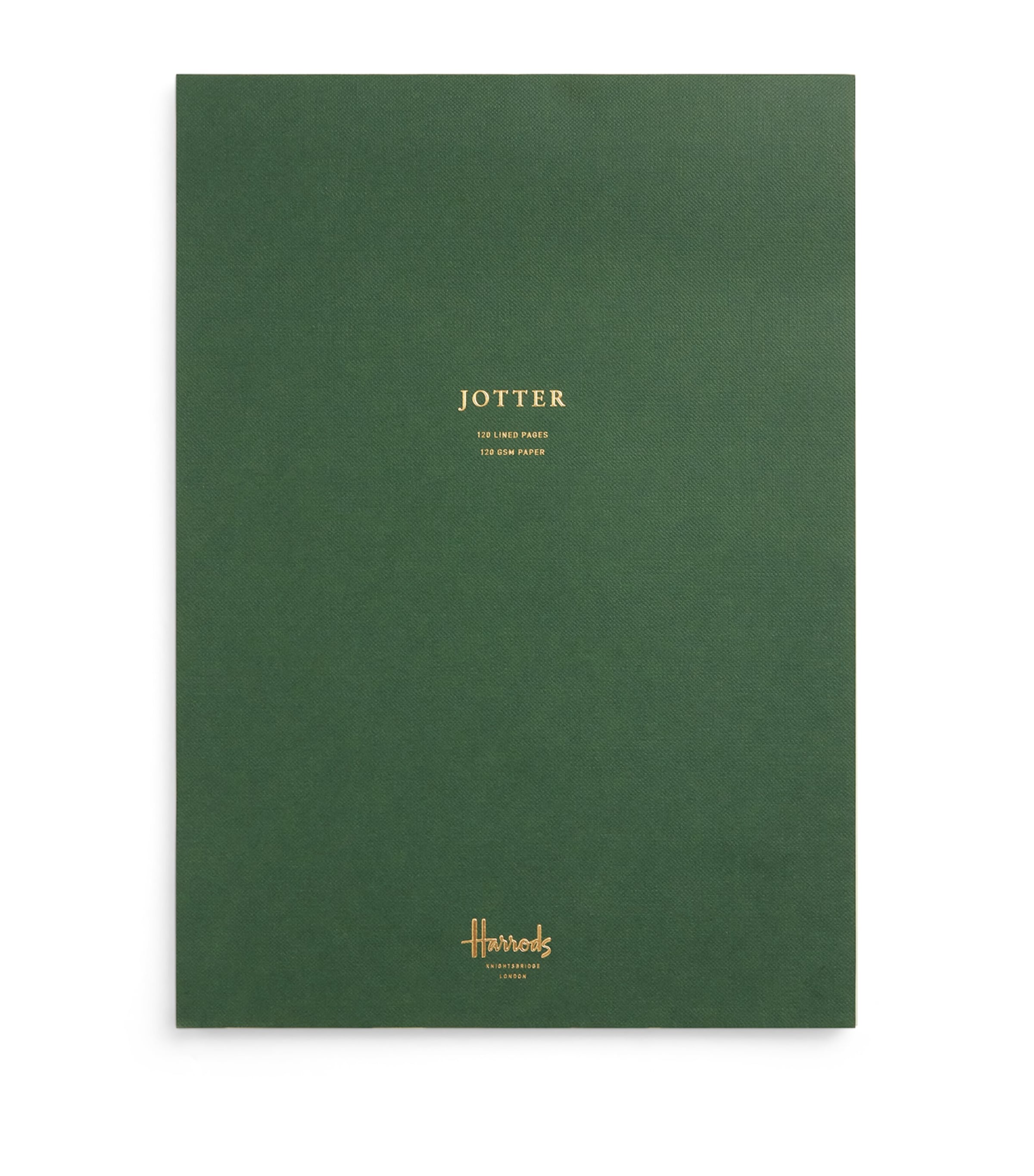 Harrods lined A5 notepad, UK version