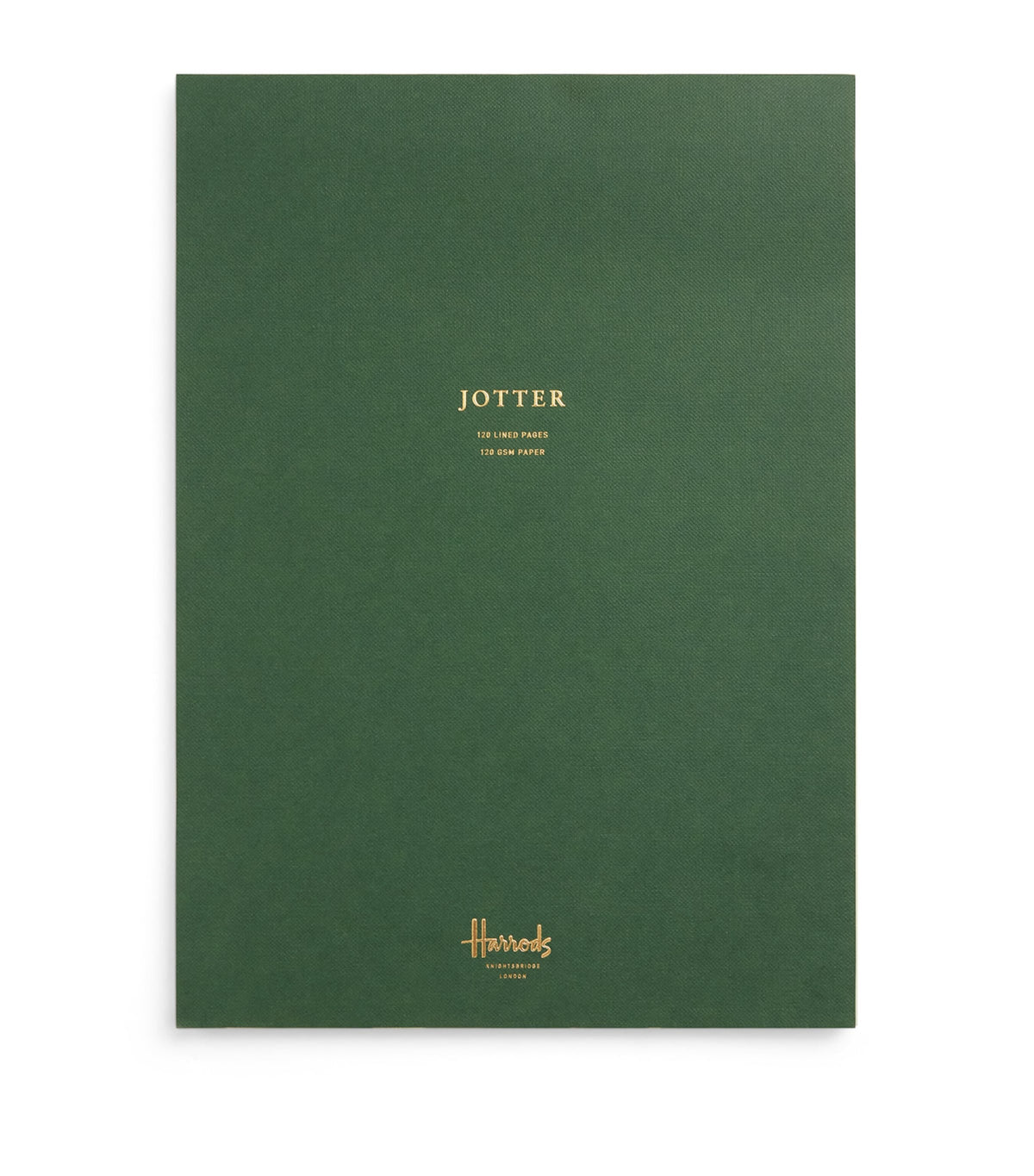 Harrods lined A5 notepad, UK version