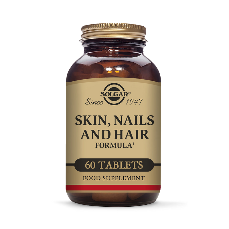Solgar Skin Nails and Hair Formula 60 Tablets (British brand)