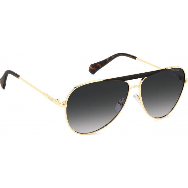 Polaroid black metal sunglasses PLD 6200 (British brand)