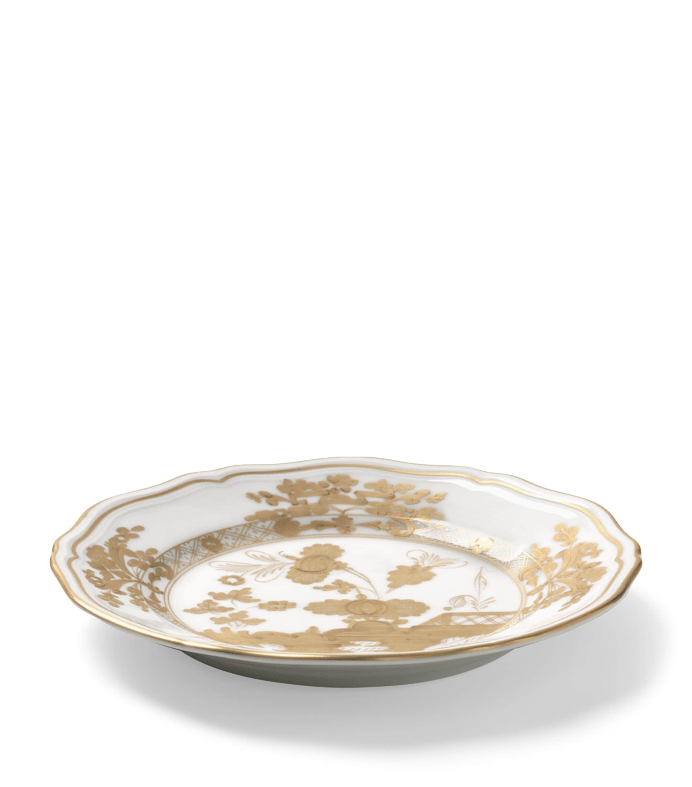 GINORI 1735 Oriente Italiano Aurum bread plate 17cm, UK version