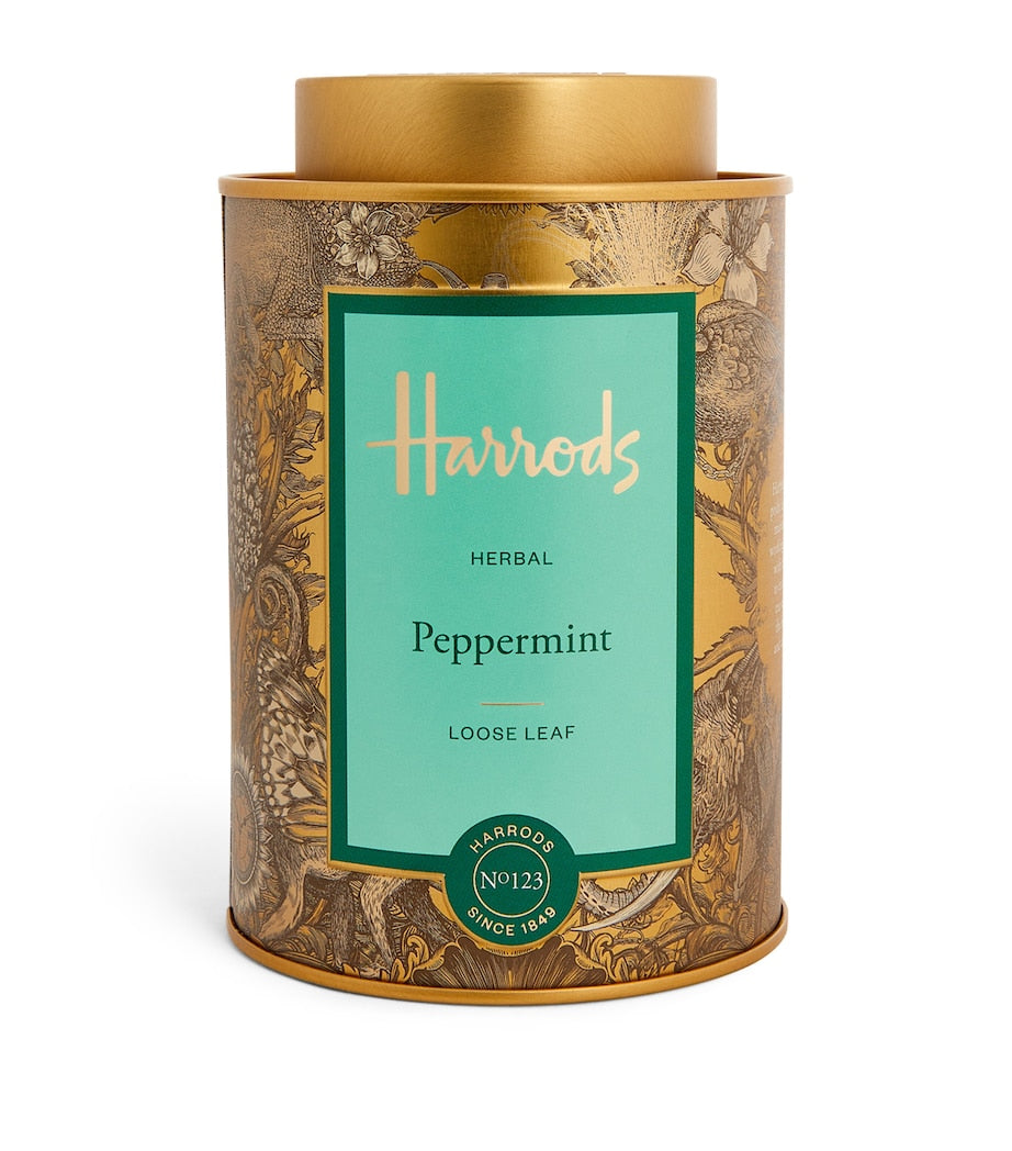 Harrods peppermint loose leaf tea 90g, UK version
