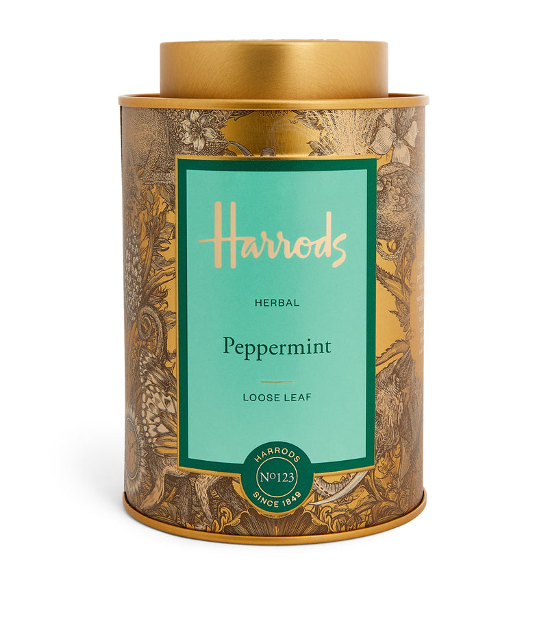 Harrods peppermint loose leaf tea 90g, UK version