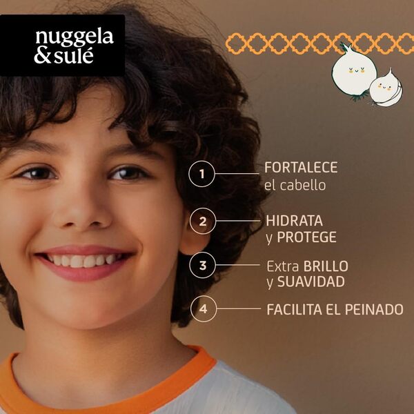 Nuggela & Sule kids shampoo with red onion extract 250ml - British product