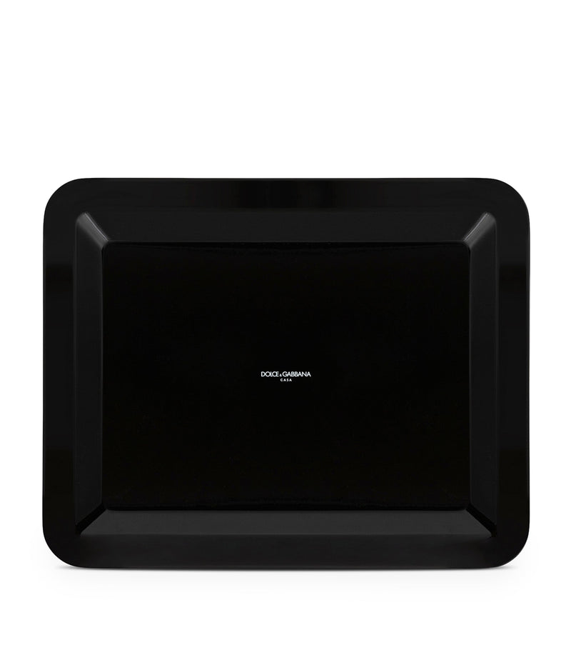 Dolce&Gabbana Casa Wooden Leopard Tray - British product