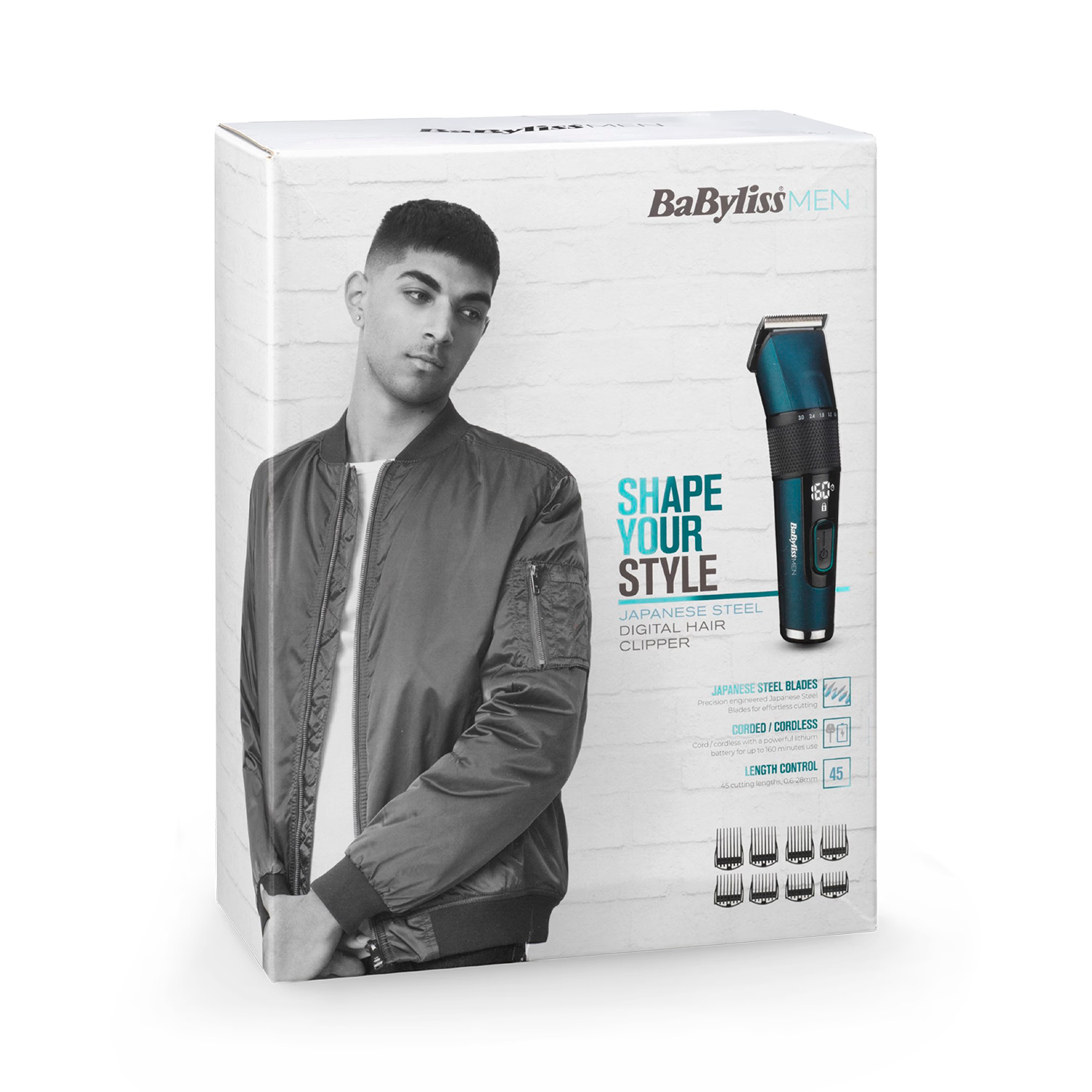 BaBylissMEN Japanese Steel Clipper - British product