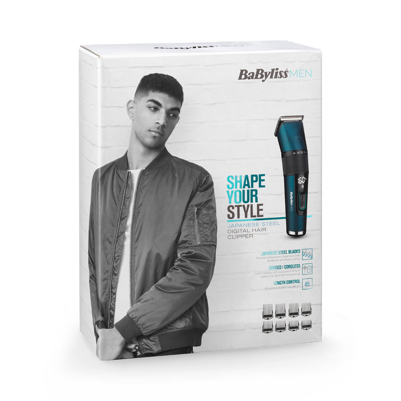 BaBylissMEN Japanese Steel Clipper - British product