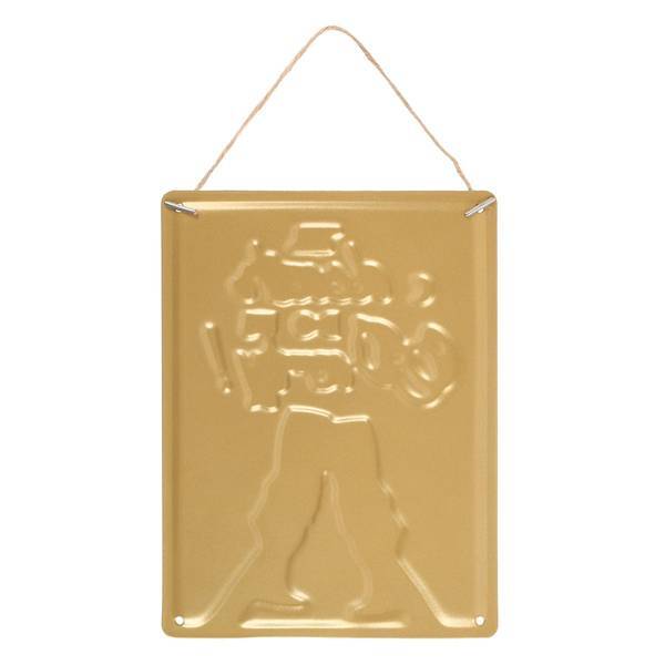 Something Different metal hanging sign Party Champagne 20cm x 15cm, UK version