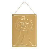 Something Different metal hanging sign Party Champagne 20cm x 15cm, UK version