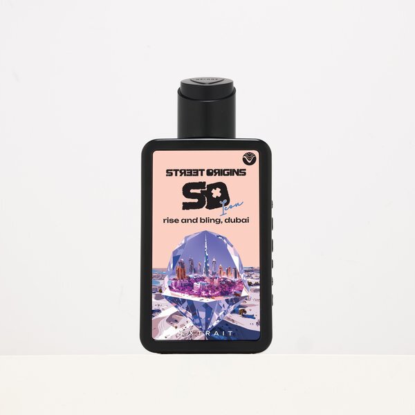 Street Origins Rise & Bling Dubai 75ml extrait perfume, imported from the UK