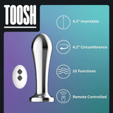 Loving Joy Toosh remote controlled vibrating anal plug, UK version