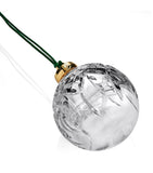 Waterford Lismore crystal bauble ornament (British brand)