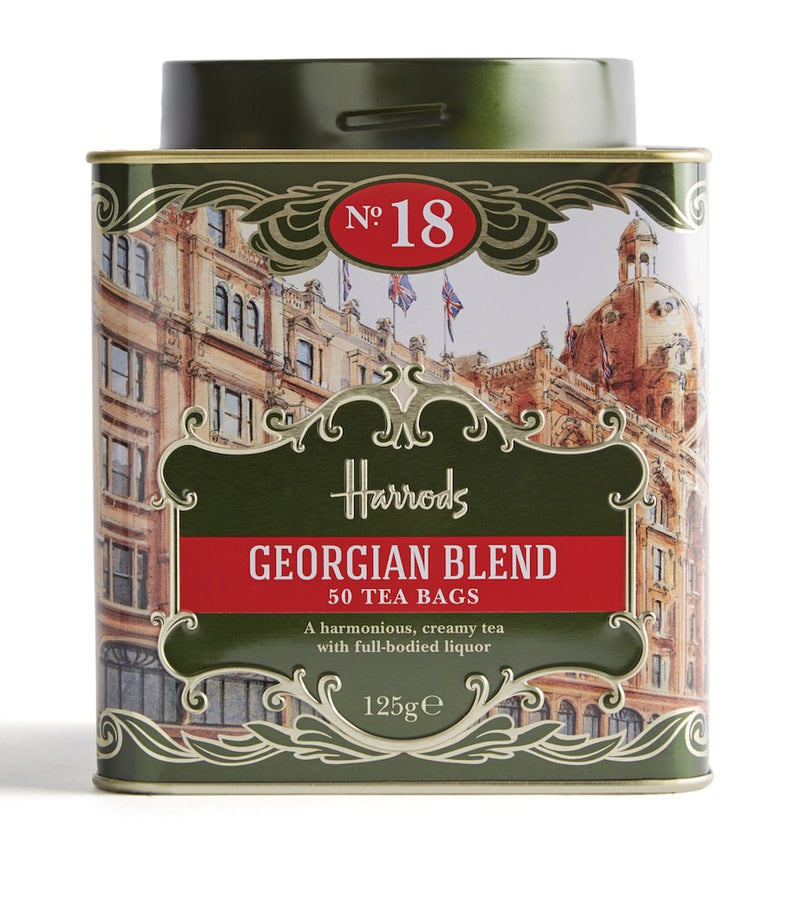 Harrods Georgian Blend tea bags 50 tea bags, UK version