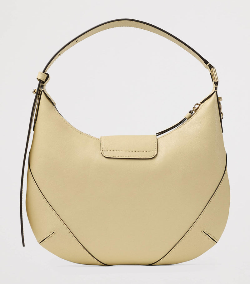 Jimmy Choo small Bar leather shoulder bag (British brand)