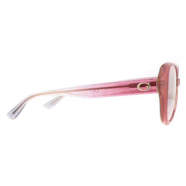 Guess sunglasses pink gradient GU7554, UK version