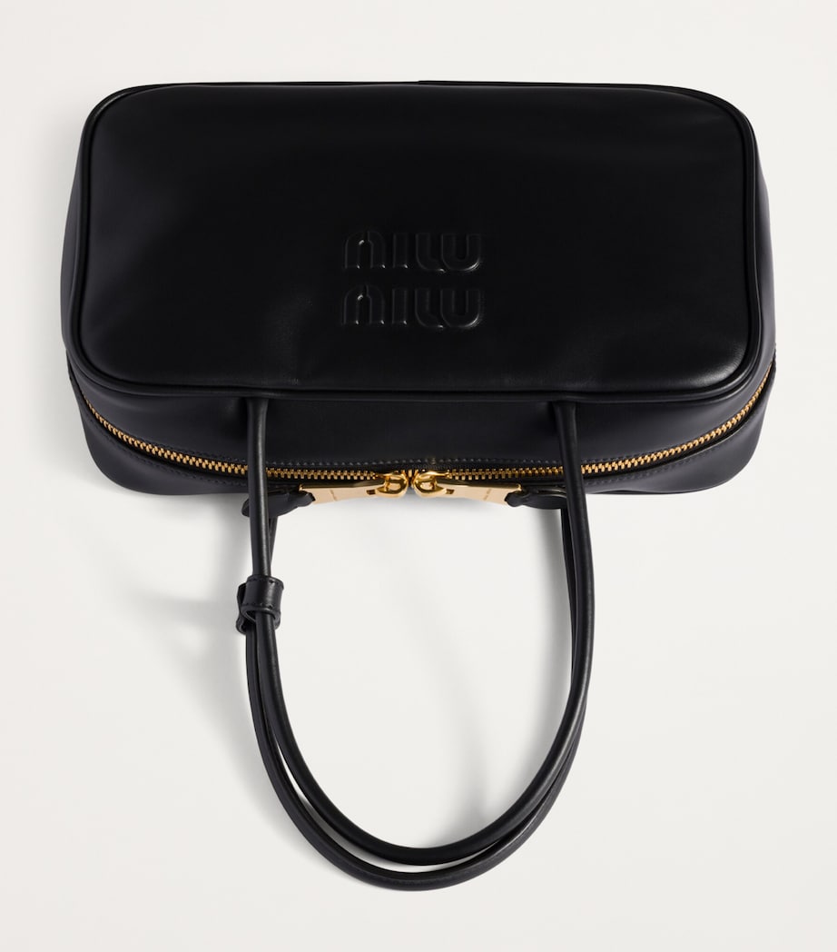 Miu Miu Beau top-handle leather bag, imported from the UK