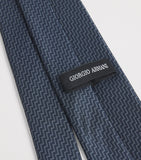 Giorgio Armani silk chevron tie - British product
