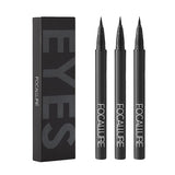 Livingandhome liquid eyeliner pens black set - British product